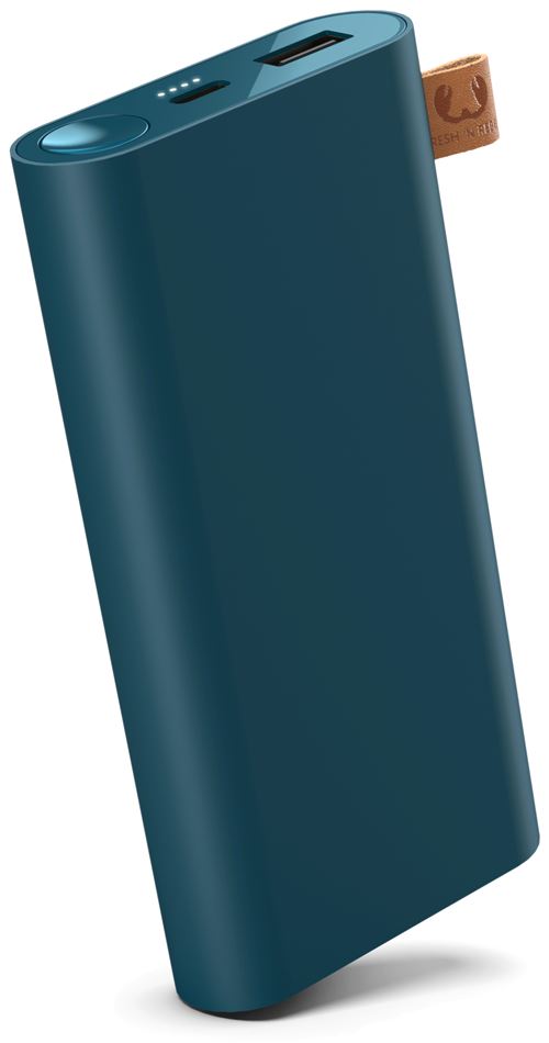 FRESH'N REBEL POWERBANK 12000 MAH USB-C  PETROL BLUE
