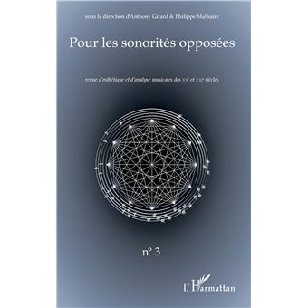 Pour les sonorités opposées