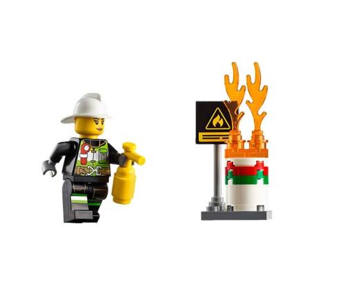 Lego - 60107 - Le Camion de Pompiers avec Échelle : : Jeux et  Jouets