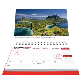 Patrimoine de l'humanité : l'agenda-calendrier (édition 2024) - Collectif -  Hugo Image - Grand format - Raconte-moi la Terre (Bron) BRON