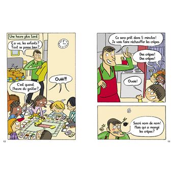 Sami et Julie BD Fin de CP- CE1 - Le voleur de crêpes