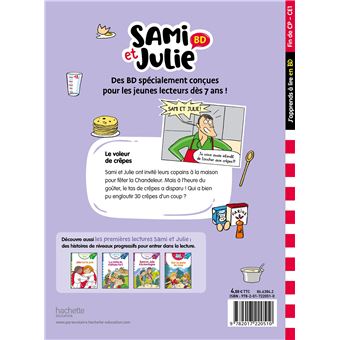 Sami et Julie BD Fin de CP- CE1 - Le voleur de crêpes