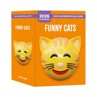 Mon calendrier 2026 - Funny cats