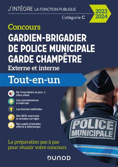 Concours Gardien-brigadier de police municipale - Garde champêtre