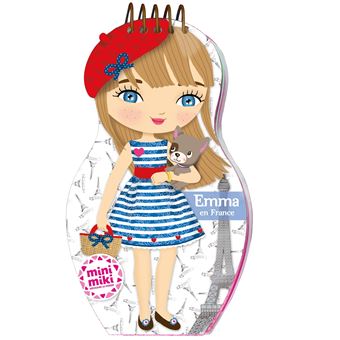 Minimiki - Carnet créatif - Emma en France