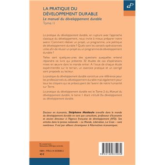 La pratique du développement durable