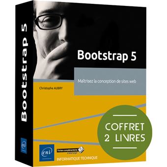 Bootstrap 5 - Coffrets de 2 livres : Maîtrisez la conception de sites web