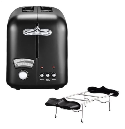 DELONGHI ARGENTO TOASTER CLASSIC BLACK