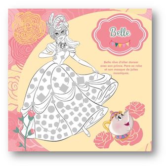 Disney Princesses - Mon premier colo Mosaïques - Bal masqué - + de 1000 gommettes