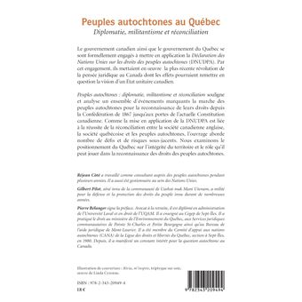 Peuples autochtones au Québec
