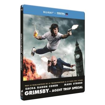 Grimsby Agent trop spécial Steelbook Blu-ray