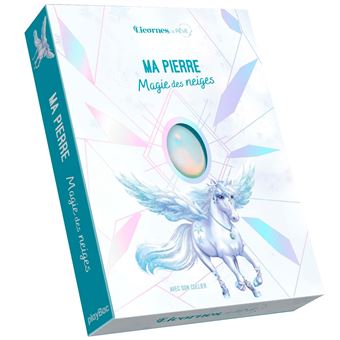 Licornes de rêve - Ma pierre Magie des neiges