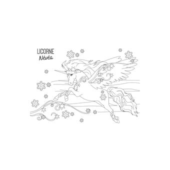 Licornes de rêve - Ma pierre Magie des neiges