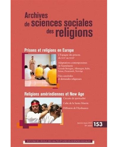 Archives de sciences sociales des religions 153