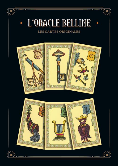 Oracle Belline coffret jeu de cartes divinatoires traditionel en