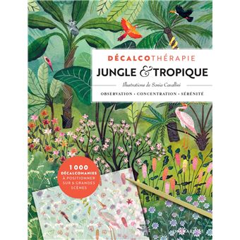 Décalcothérapie Jungle & Tropique