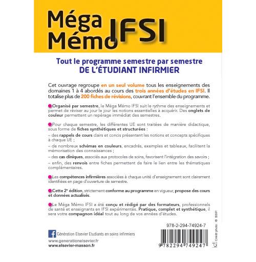 Mega Memo Ifsi Tout Le Programme Semestre Par Semestre De L Etudiant Infirmier Broche Pascal Hallouet Gwenhaela Dagorne Veronique Yhuel Achat Livre Fnac