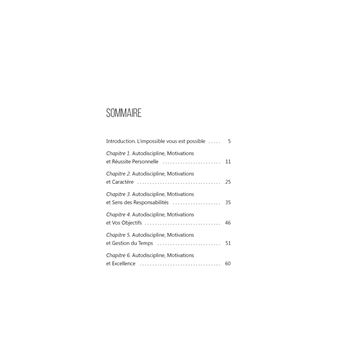 Motivation et autodiscipline