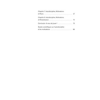 Motivation et autodiscipline