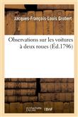Observations sur les voitures à deux roues