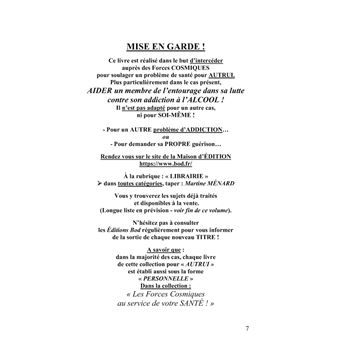 Un membre de votre famille est dépendant de l'alcool...