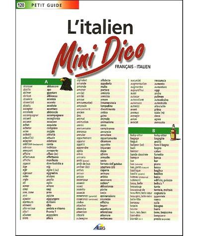 Mini-dico français-italien
