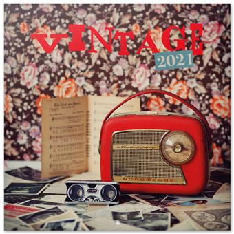 Calendrier 2021 30x30 Vintage