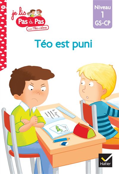 Téo et Nina GS-CP Niveau 1 - Téo est puni - Isabelle Chavigny - broché