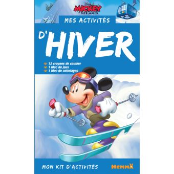 Disney Mickey et ses amis Mon kit d'activités mes activités d'hiver
