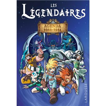 LES LEGENDAIRES - Agenda scolaire 2023 - 2024