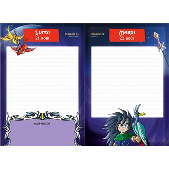 LES LEGENDAIRES - Agenda scolaire 2023 - 2024