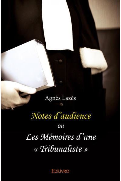 Notes daudience ou les memoires dune  tribunaliste