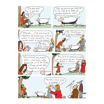Les Classiques en BD - Les Fables de La Fontaine - cartonné