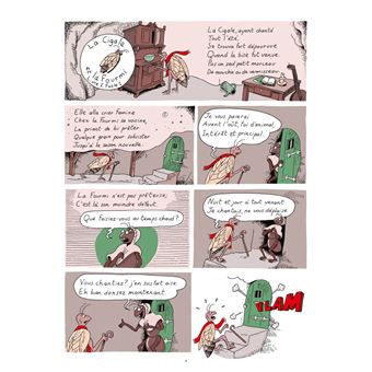 Les Classiques en BD - Les Fables de La Fontaine - cartonné