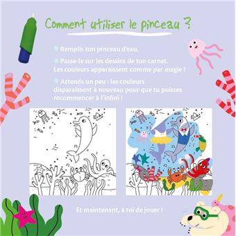 Pinceau magique - Animaux rigolos