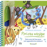 Pinceau magique - Animaux rigolos