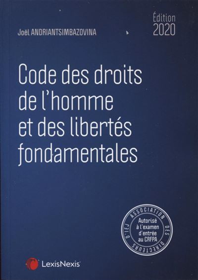 Code des droits de l'homme et des libertes fondamentales 202