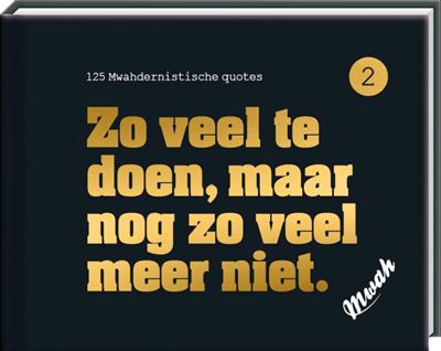 MWAH cadeauboek Zo veel te doen