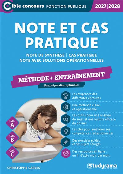 Note et cas pratique - Christophe Carles - broché