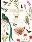 Calendrier nature à colorier