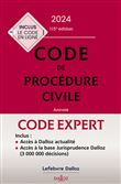 Code Dalloz Expert. Code de procédure civile 2024