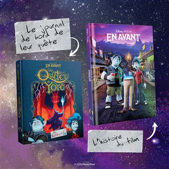 EN AVANT - Les Quêtes de Yore, journal de bord des frères sorciers - Disney Pixar