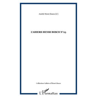 Cahiers henri bosco