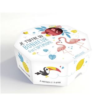 Je t'offre du bonheur et de l'optimisme