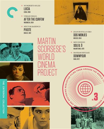 Martin Scorsese's World Cinema Project Numéro 3 Blu-ray