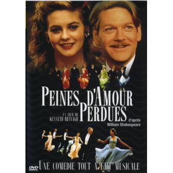 Peines D Amour Perdues Kenneth Branagh Dvd Zone 2 Achat Prix Fnac