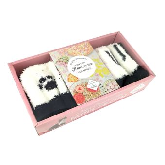 Coffret Mes chaussettes pattes de chat