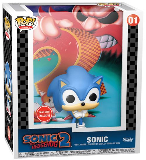 FUNKO GAME COVER:SONIC THE HEDGEHOG-US EXCLUSIVE
