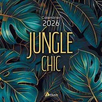 Calendrier jungle chic 2026