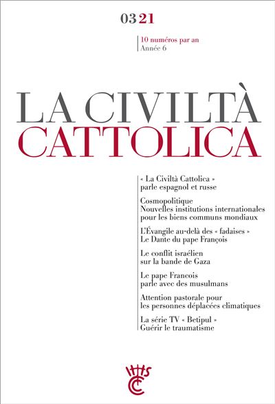 La civilta cattolica 0321 - sj anton. Spadaro - broché